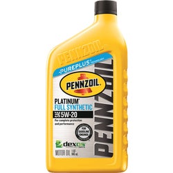 Item 570432, Pennzoil full synthetic motor oil is scientifically engineered from the 