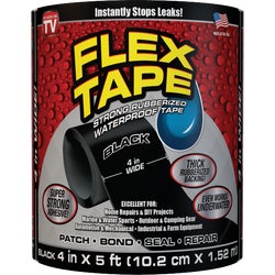 Item 570476, Super strong adhesive Flex Tape has a thick rubberized backing.