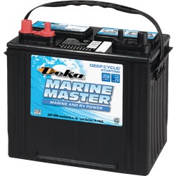 Item 570557, Marine Master dual purpose batteries are the ideal compromise between high 