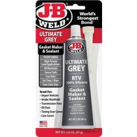 32327 J-B Weld Ultimate Grey RTV Silicone Gasket & Sealant