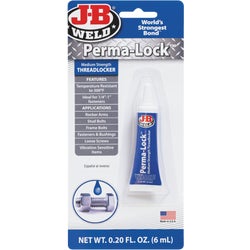 Item 570654, JB Weld threadlockers provide a reliable and superior lock and seal for 