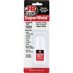 Item 570692, SuperWeld is a specially formulated cyanoacrylate Super Glue that provides 
