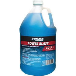 Item 571369, Prime Guard Power Blast Gallon +20 Blue Windshield Washer Fluid, no mixing 