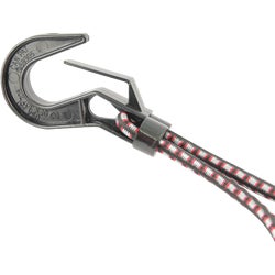 Item 571547, Strong polycarbonate hook can be readjusted several times.