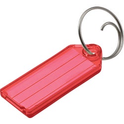 Item 571717, A compact transparent tag (7/8" x 2-1/4") that is ideal for keys or luggage