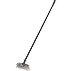 Item 572209, Twist-on 8" wash brush features super soft bristles and protective rubber 