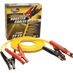 Item 572874, ROAD POWER medium-duty booster cables feature dual extruded wire to provide
