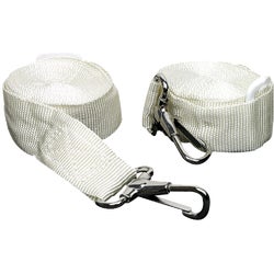 Item 573668, 1-inch nylon webbing. Ring, snap, and buckle are corrosion-resistant.
