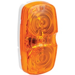Item 575256, The Dual-Bulb Amber Rectangular Clearance Trailer Light can be used as a 