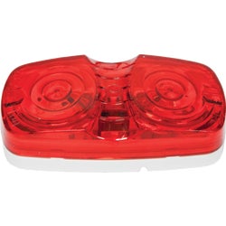 Item 575265, The Dual-Bulb Red Rectangular Clearance Trailer Light can be used as a 