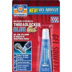 Item 575623, Gel Squeeze Blue Gel threadlocker.