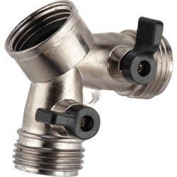 Item 575899, Control water flow with a quarter-turn pressure seated valve.