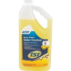 Item 577254, Concentrated treatment removes grease buildup in your grey water tank, sink