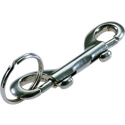 Item 577520, Medium sized bolt snap with slips at each end.