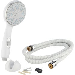 Item 578428, Ergonomically designed handheld showerhead with handy On/Off switch allows 