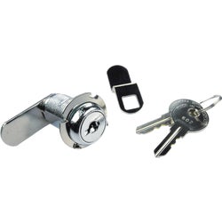 Item 578734, Chrome-plated steel with complete set of installation hardware.