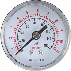 Item 579017, Air line pressure gauge for service with compressors, filters-regulators, 