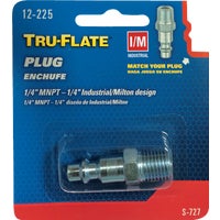 12-225 Tru-Flate 1/4 In. Body Series I/M-Industrial Plug