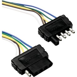Item 581127, These 5-Flat connectors provide the basic lighting functions that trailers 