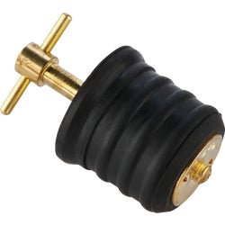 Item 581321, Brass twist plug with rugged construction for durability is fully 