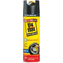 Item 581577, Fix-A-Flat is a simple solution to a flat tire.