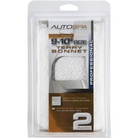 40402AS Auto Spa Cotton Terry Waxing And Polishing Bonnet