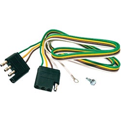 Item 582298, Reese Towpower towing connector loop features a 4-flat complete connector, 