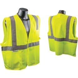 Item 583332, Hi visibility Class 2 Type R mesh safety vest.