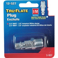 12-527 Tru-Flate 3/8 In. Body Series I/M-Industrial Plug