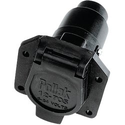 Item 585718, The 7-Way Trailer Light Wiring Connector is the quickest and easiest way to