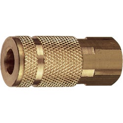 Item 589403, Air line coupler features 100% air-tight seal, accidental disconnect 