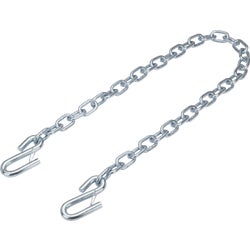 Item 591157, The TowSmart Towing Safety Chain with Safety Latch Hooks protects your 