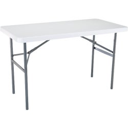 Item 600075, Lifetime folding tables are constructed of UV protected high-density 