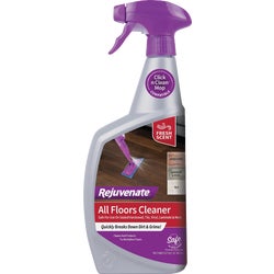 Item 600116, Rejuvenate All Floors Cleaner can be poured, sprayed or used with Click n 