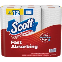Item 600165, Absorbent paper towels feature unique ridges that quickly and effectively 