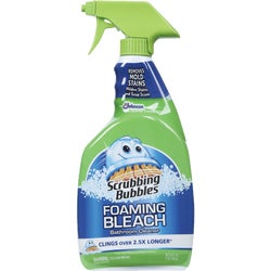 Item 600341, Deep penetrating foam removes tough soap scum, mildew stains, and grime 