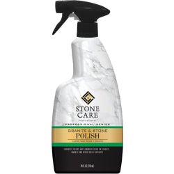 Item 600371, Granite and Stone Polish polishes, protects, and enhances natural stone 
