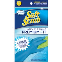 12411-26 Soft Scrub Premium Fit Latex Rubber Glove