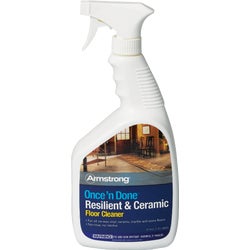 Item 600453, For routine cleaning of no-wax vinyl, ceramic, marble, granite, terrazzo, 