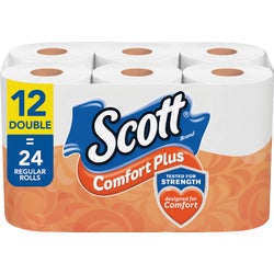Item 600537, Scott ComfortPlus toilet paper is the only 1-layer bath tissue that offers 