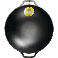 Item 600605, Sturdy, wide base and superior heat retention to saute meats and vegetables