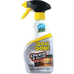 Item 600616, Stay-in-place foaming formula penetrates and breaks down tough burnt-on 