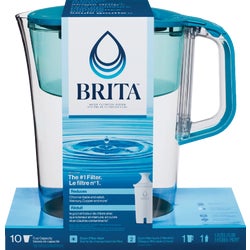 Item 600784, Drink and enjoy cleaner, great tasting tap water with this Brita 10 cup 