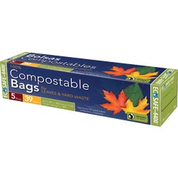 Item 600847, Biodegradable and compostable bags meet ASTM D6400 Standard specification 