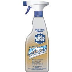 Item 600869, Trigger spray and foam cleaner has a non bleach formula recommended for 