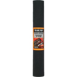 Item 601051, Industrial solid grip non-slip liner helps to keep garage floor clean and 