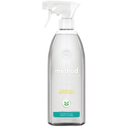 Item 601076, Effortlessly maintain the shine on your shower with plant-based cleaning 