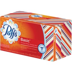 Item 601085, Basic facial tissue is designed for daily care, it is soft yet strong.