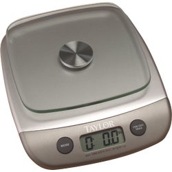 Item 601548, Classic digital kitchen scale. 8 lb. capacity. Weighs in ounces or grams.