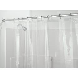 Item 601587, Upgrade your bathroom with the iDesign PEVA Shower Curtain Liner.